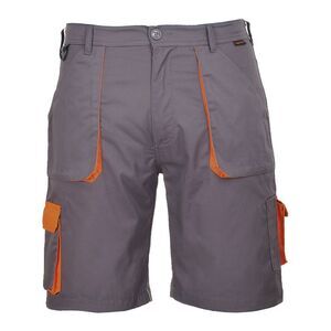 Portwest Mens Contrast Casual Work Cargo Shorts /Bottoms Workwear Sizes  / Charc